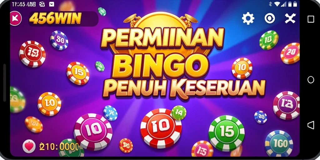 Tangkapan layar gameplay 456WIN menampilkan suasana permainan Bingo yang menyenangkan.
