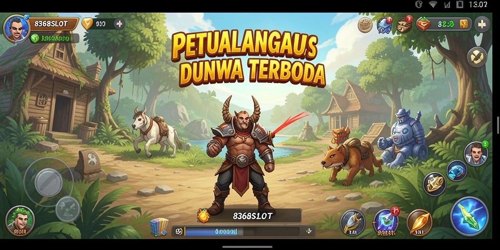 Tampilan gameplay menarik di dunia terbuka 8368SLOT.