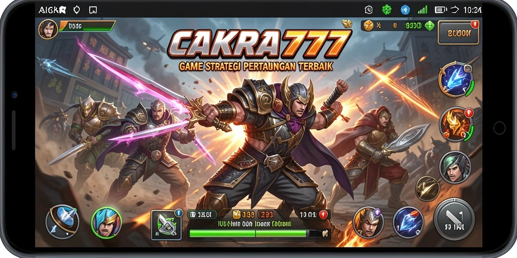 Tampilan gameplay seru dari CAKRA777 dengan strategi yang mendalam.