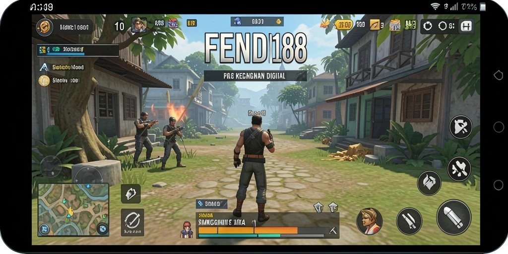 Tampilan gameplay <strong>FENDI188</strong> yang menampilkan simulasi dunia interaktif.