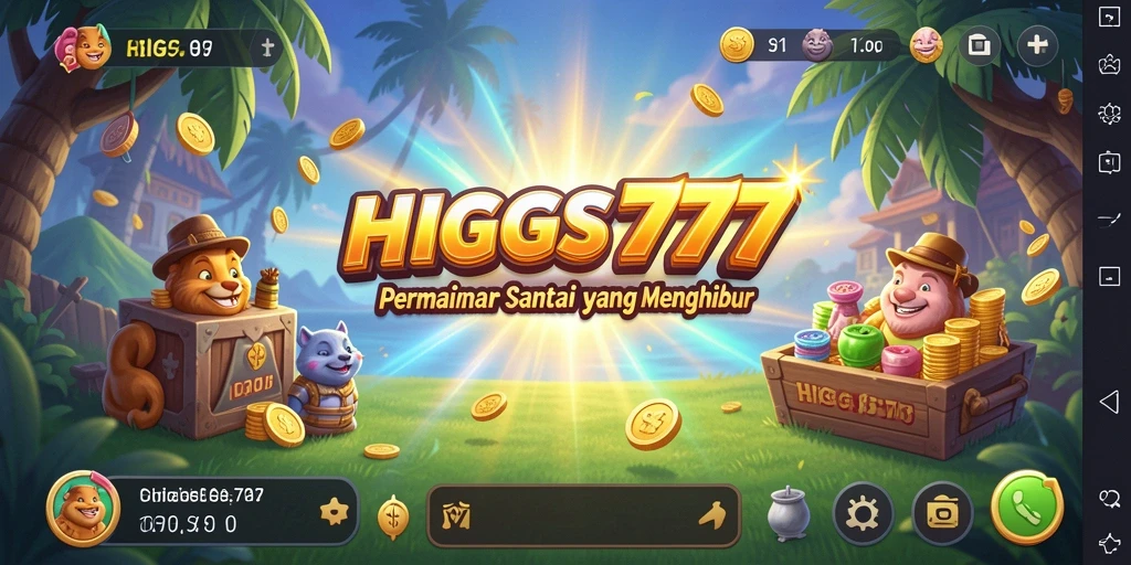 Screenshot HIGGS777 menampilkan gameplay seru dan menyenangkan.