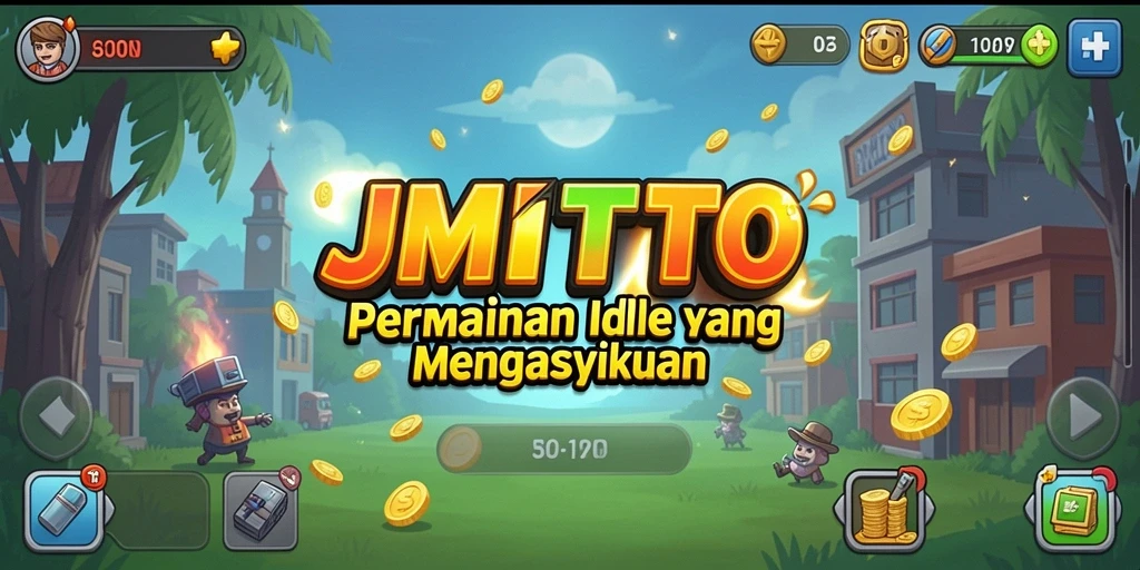Screenshot JMTOTO menunjukkan gameplay Idle yang mengalir.