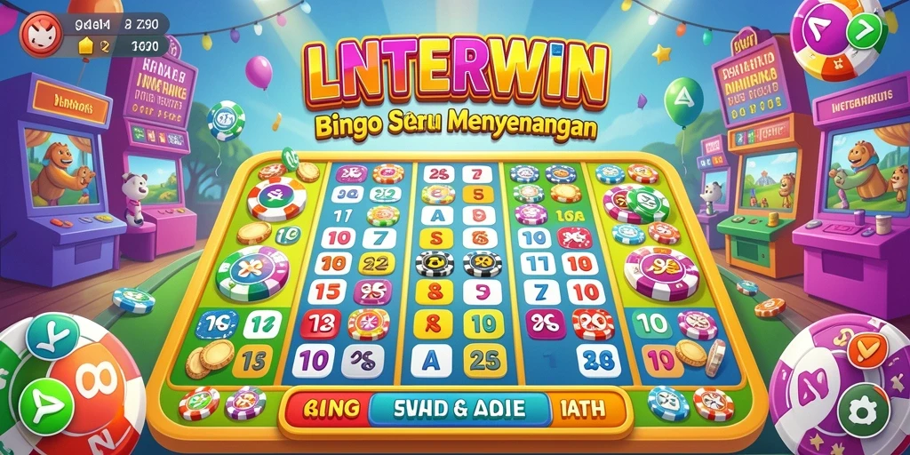 Tampilan gameplay Bingo LNTERWIN yang menarik dan interaktif.