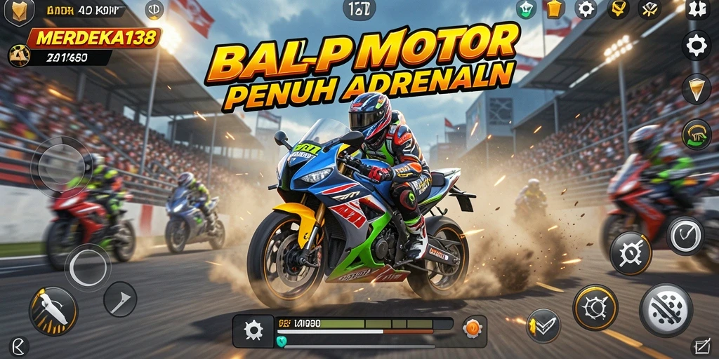 Gameplay seru dengan kecepatan tinggi di MERDEKA138.