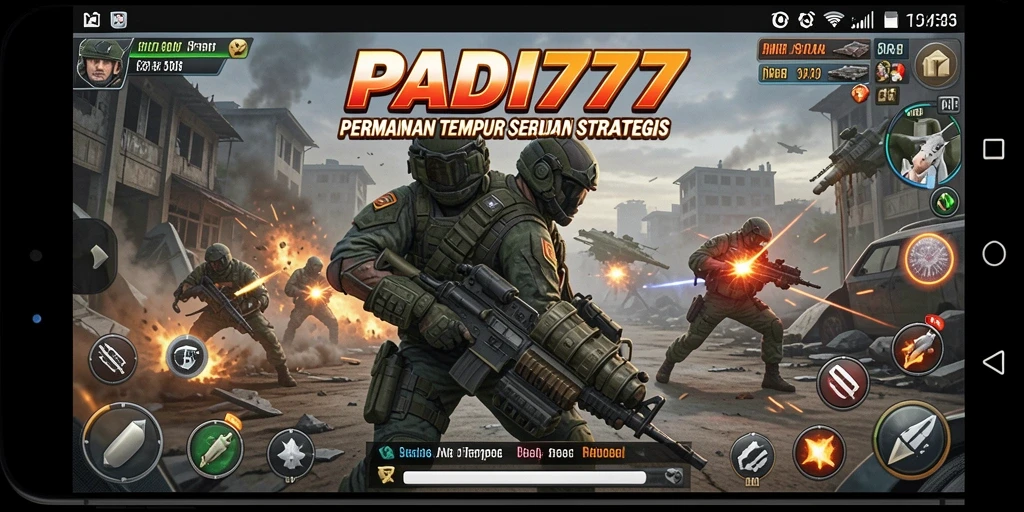 Screenshot PADI777 menampilkan aksi taktis yang mendebarkan dalam game TPS.