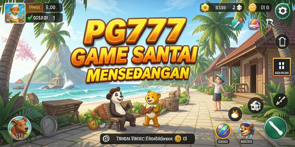 Tampilan menarik dari gameplay PG777 yang penuh warna.
