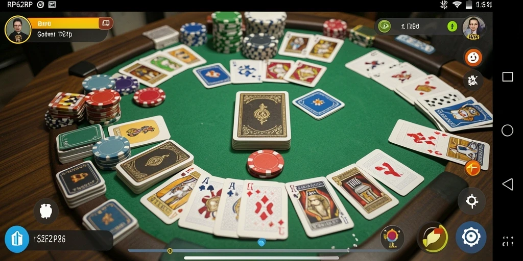 Tampilan gameplay Gaple yang menarik dan interaktif.