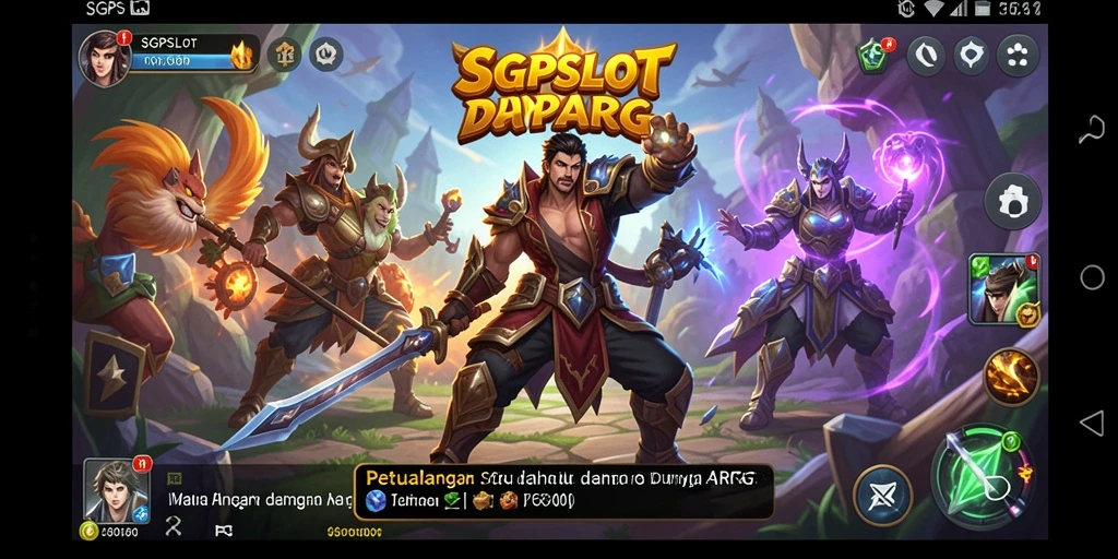 Gameplay ARPG seru dalam SGPSLOT yang menguji keterampilan.