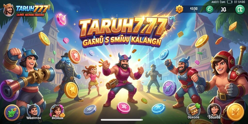 Screenshot gameplay TARUH777 menunjukkan aksi seru dan menarik.